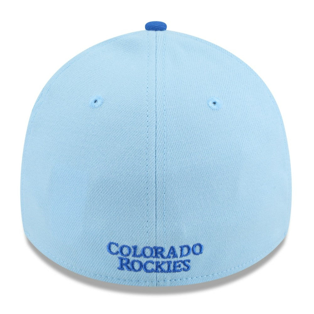 Colorado Rockies 2025 Fourth of July 39THIRTY Flex Hat - Light Blue/Blue | New Era