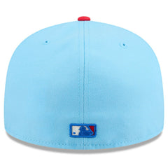 San Diego Padres 2025 Fourth of July 59FIFTY Fitted Hat - Light Blue/Red | New Era