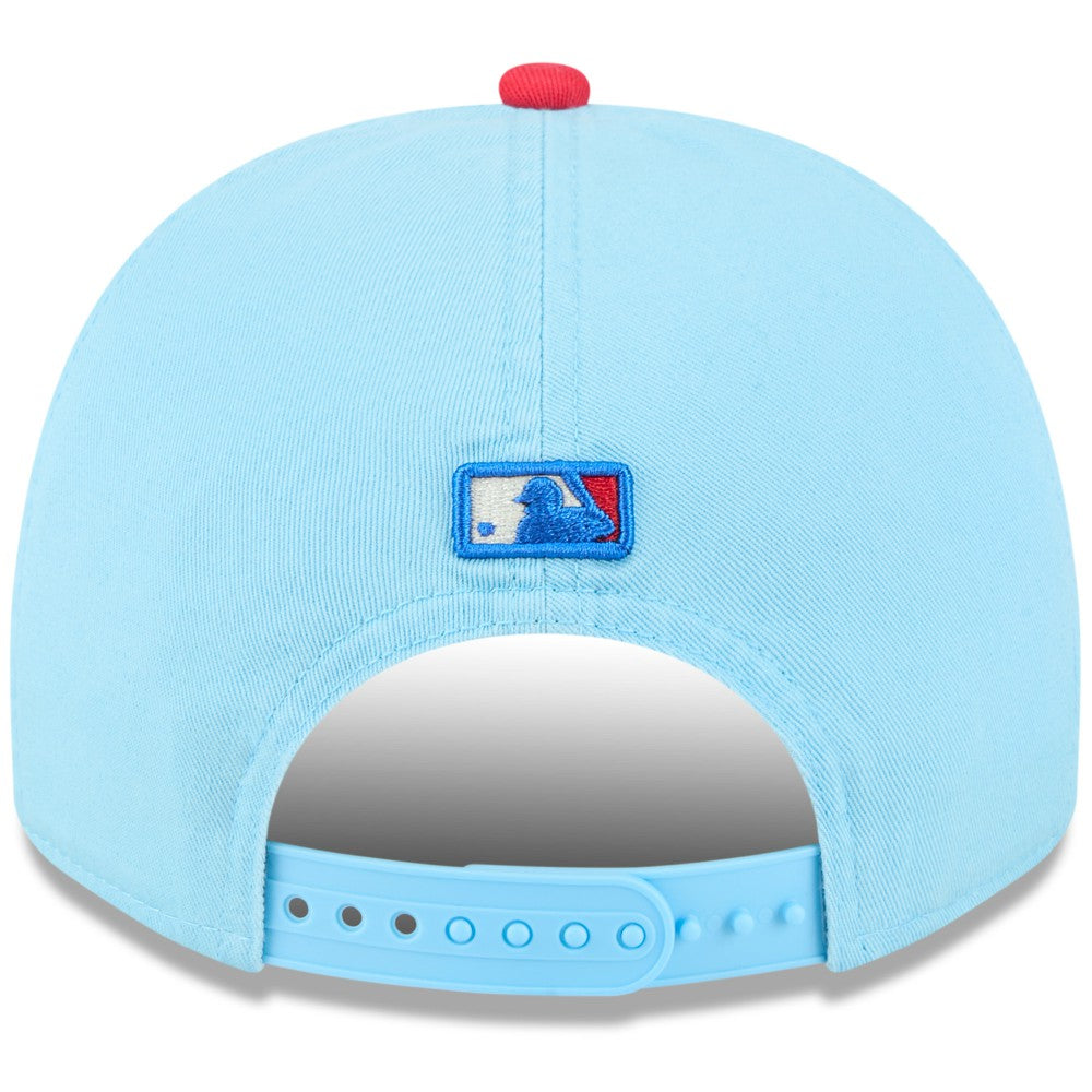 Miami Marlins 2025 Fourth of July Golfer Snapback Hat - Light Blue/Red | New Era