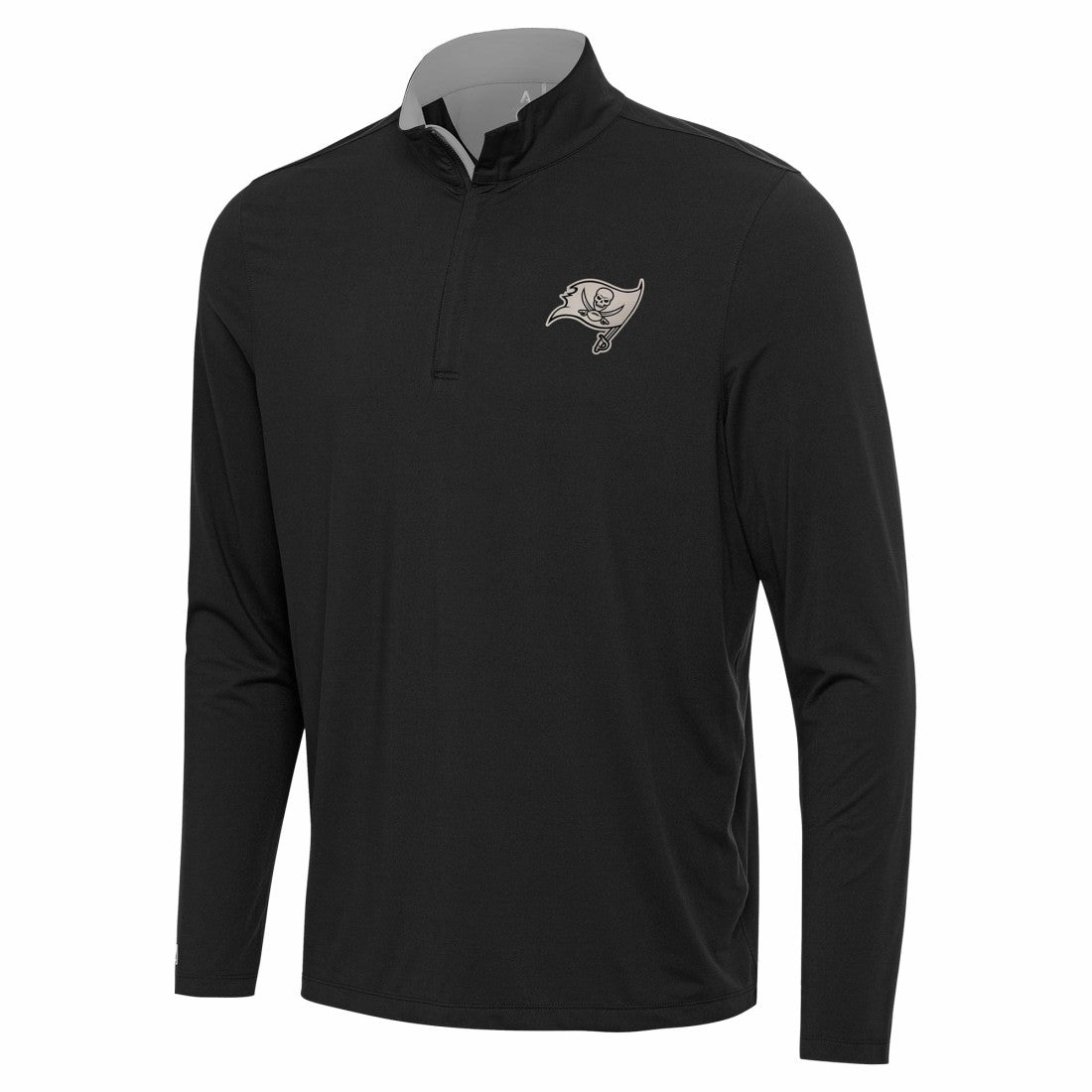 NFL Tampa Bay Buccaneers Antigua Content Quarter-Zip Pullover Top