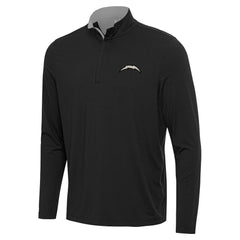 NFL Los Angeles Chargers Antigua Content Quarter-Zip Pullover Top