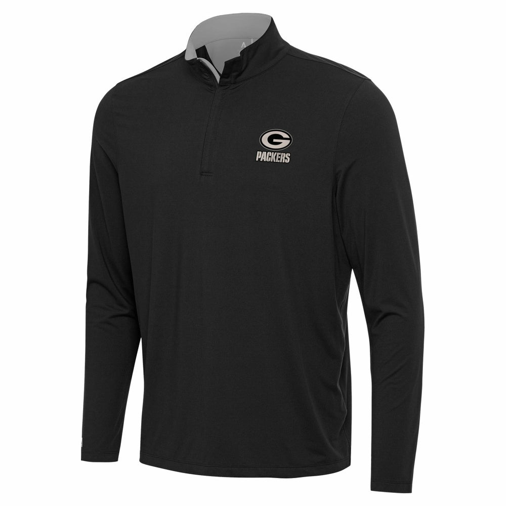 NFL Green Bay Packers Antigua Content Quarter-Zip Pullover Top