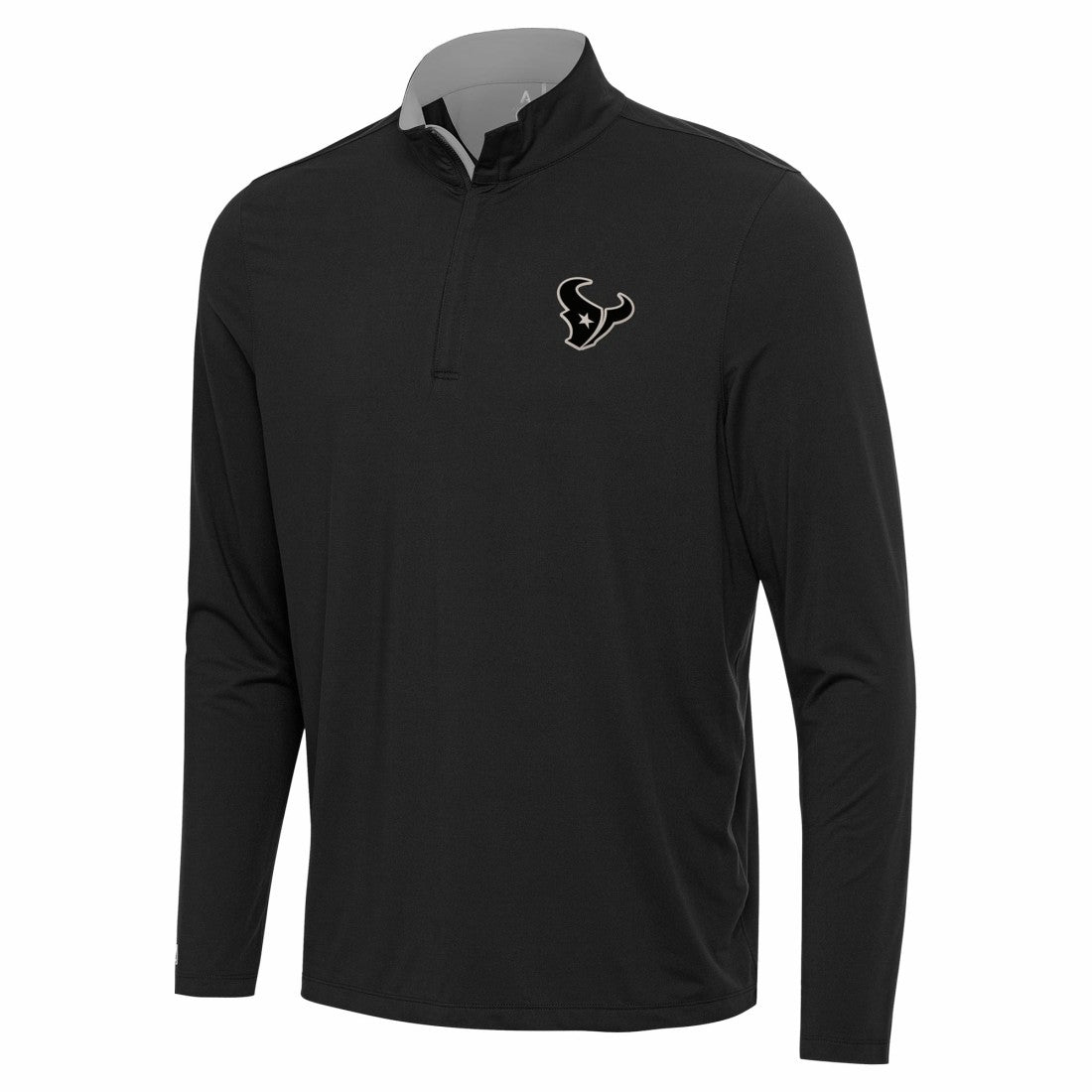 NFL Houston Texans Antigua Content Quarter-Zip Pullover Top
