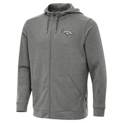 NFL Denver Broncos Antigua Effortless Full-Zip Hoodie Jacket