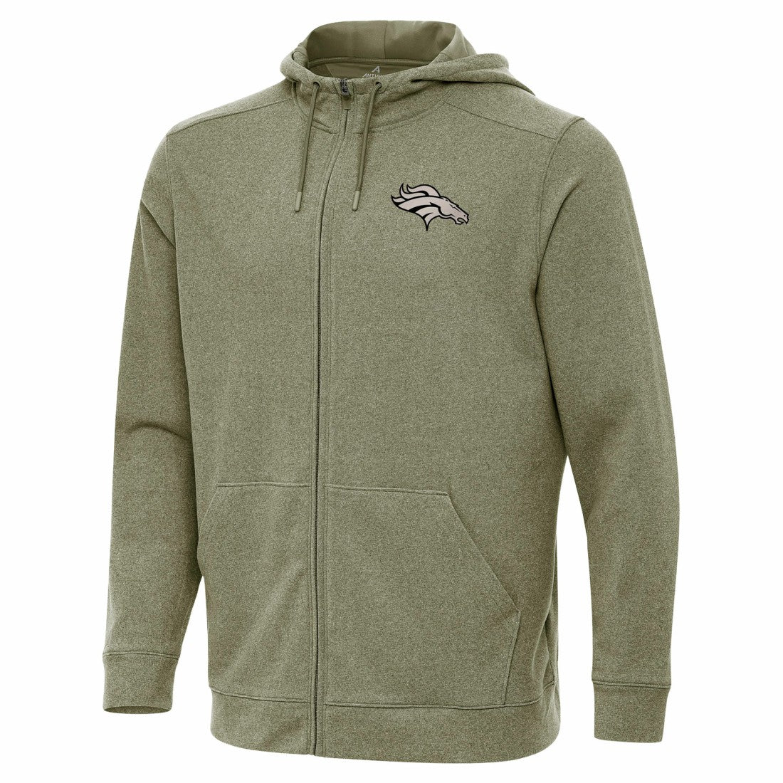 NFL Denver Broncos Antigua Effortless Full-Zip Hoodie Jacket