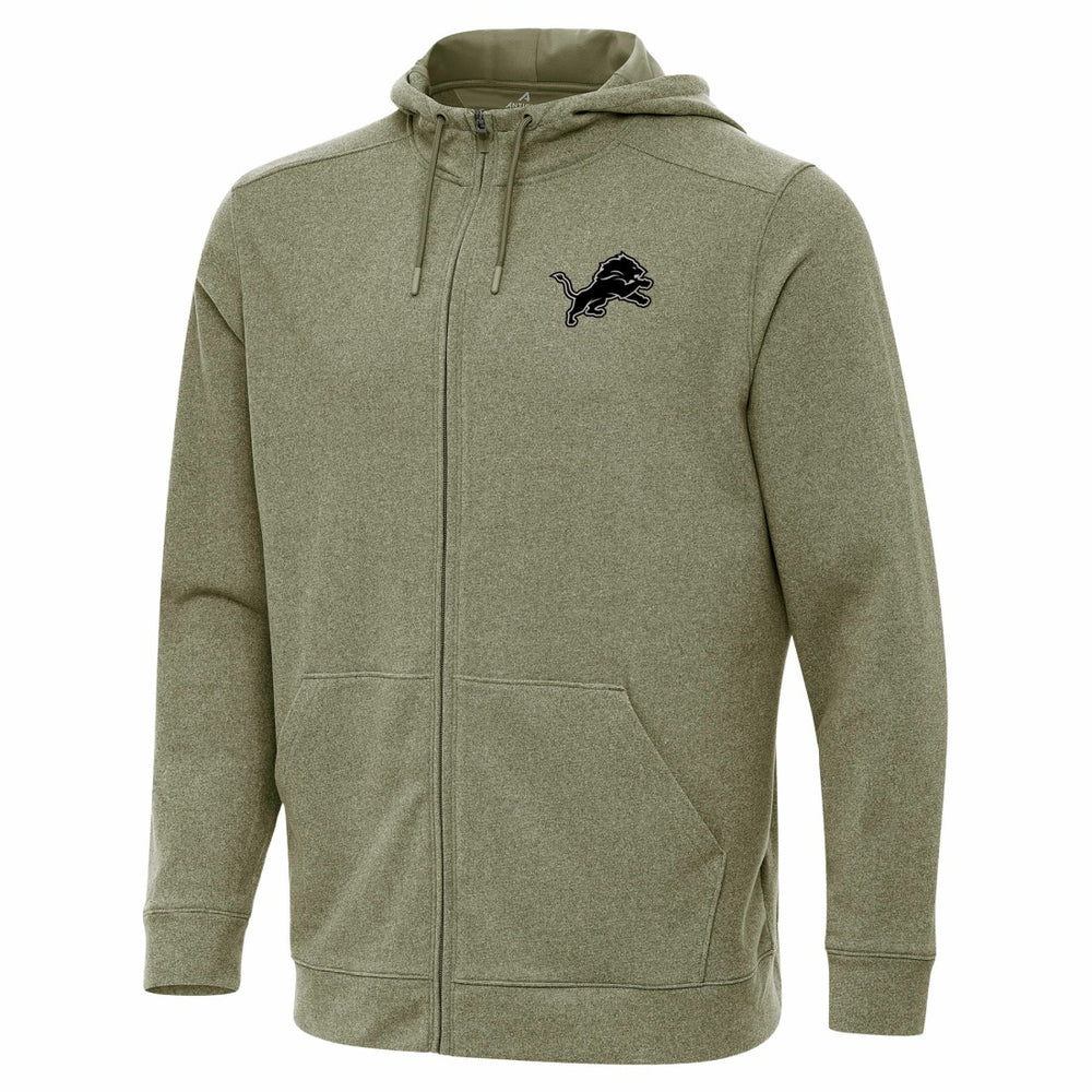 NFL Detroit Lions Antigua Effortless Full-Zip Hoodie Jacket
