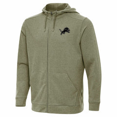 NFL Detroit Lions Antigua Effortless Full-Zip Hoodie Jacket