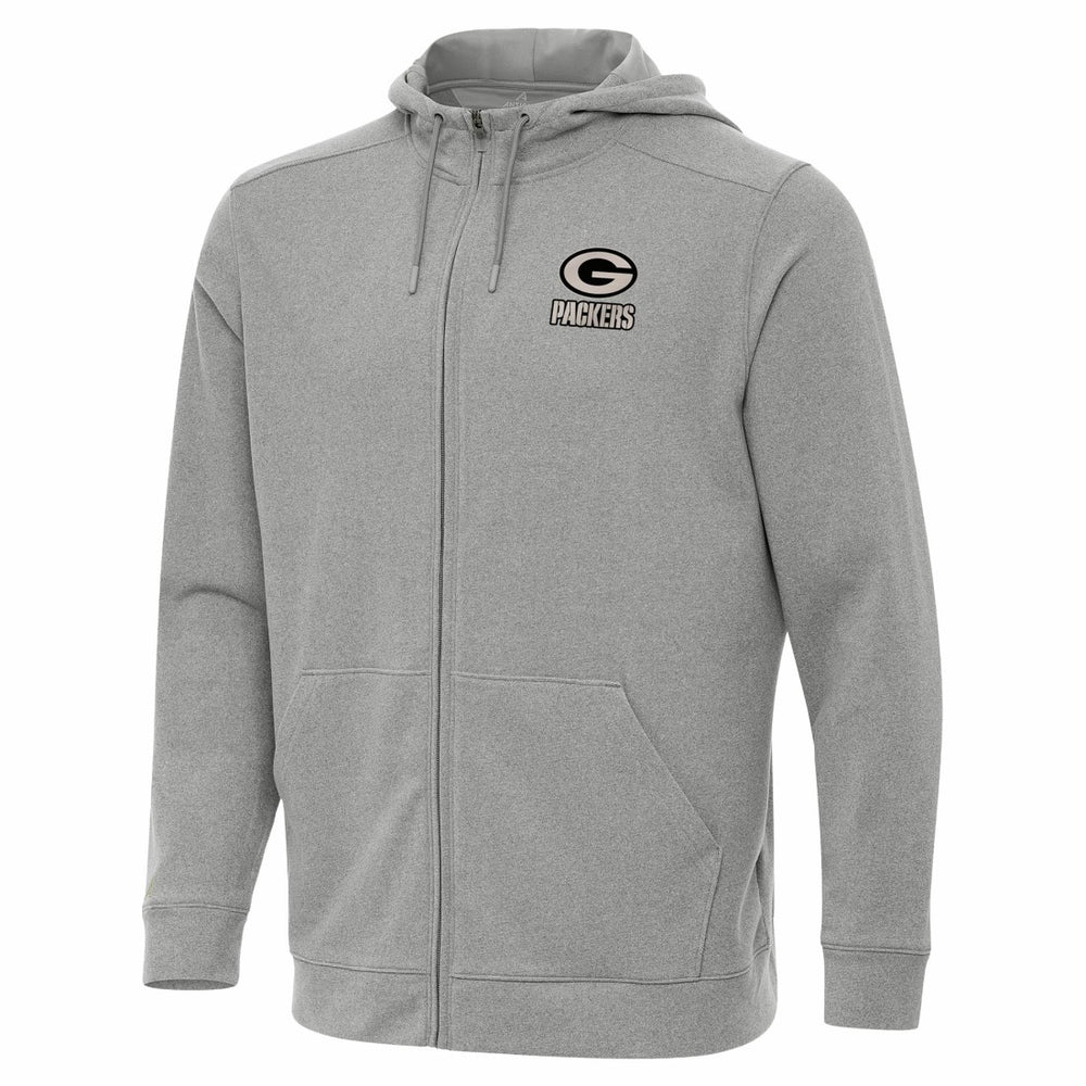 NFL Green Bay Packers Antigua Effortless Full-Zip Hoodie Jacket