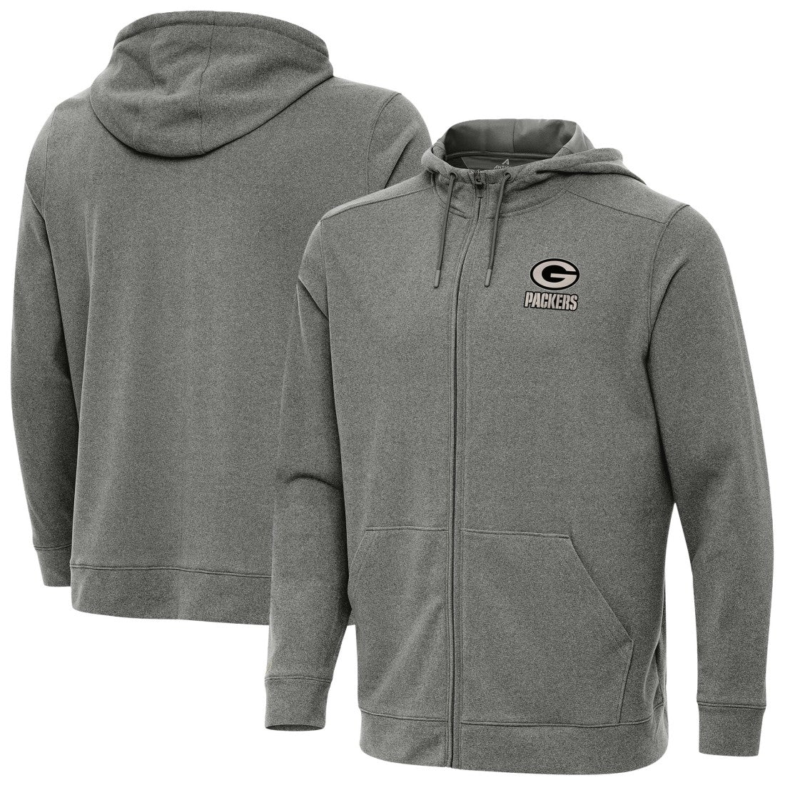 NFL Green Bay Packers Antigua Effortless Full-Zip Hoodie Jacket