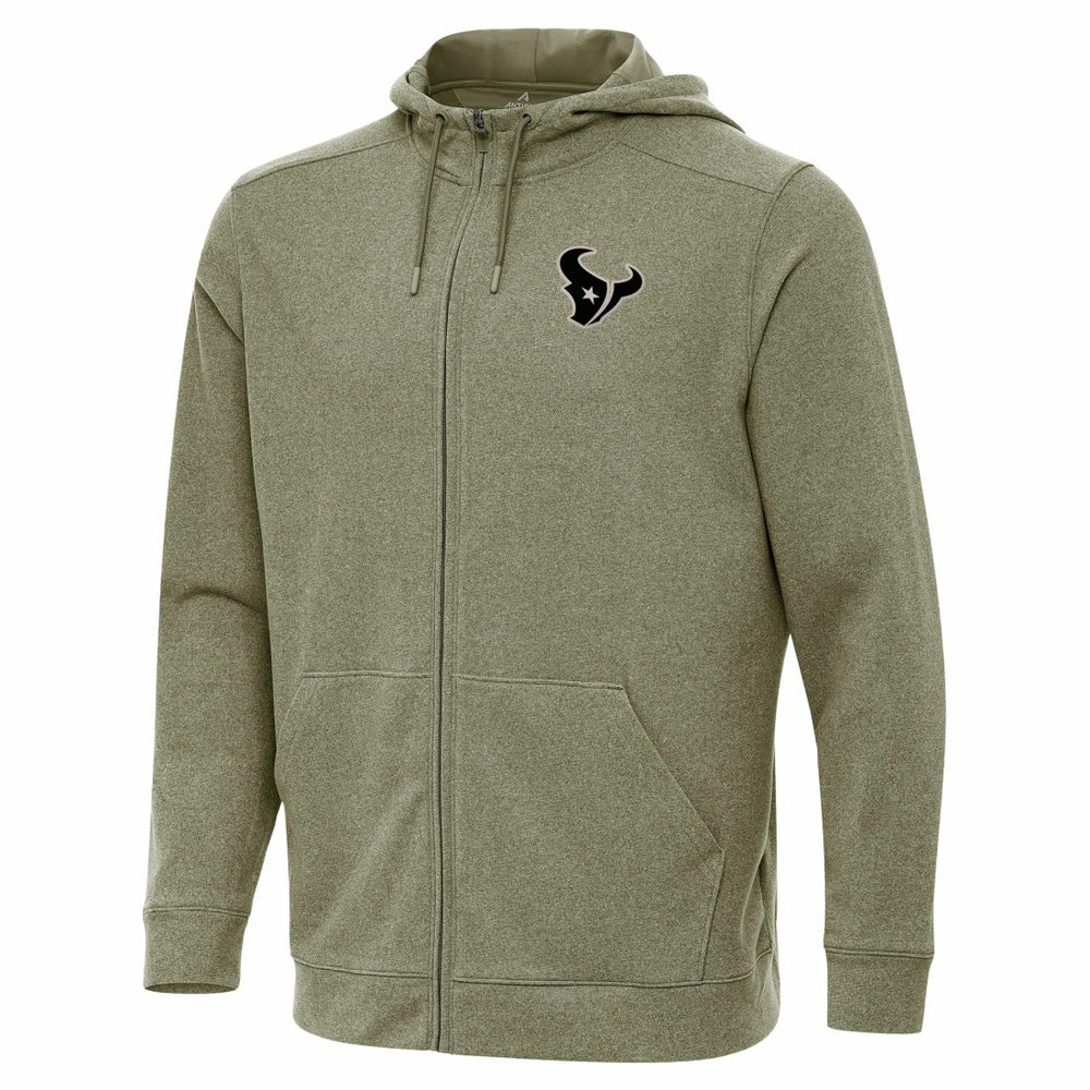 NFL Houston Texans Antigua Effortless Full-Zip Hoodie Jacket
