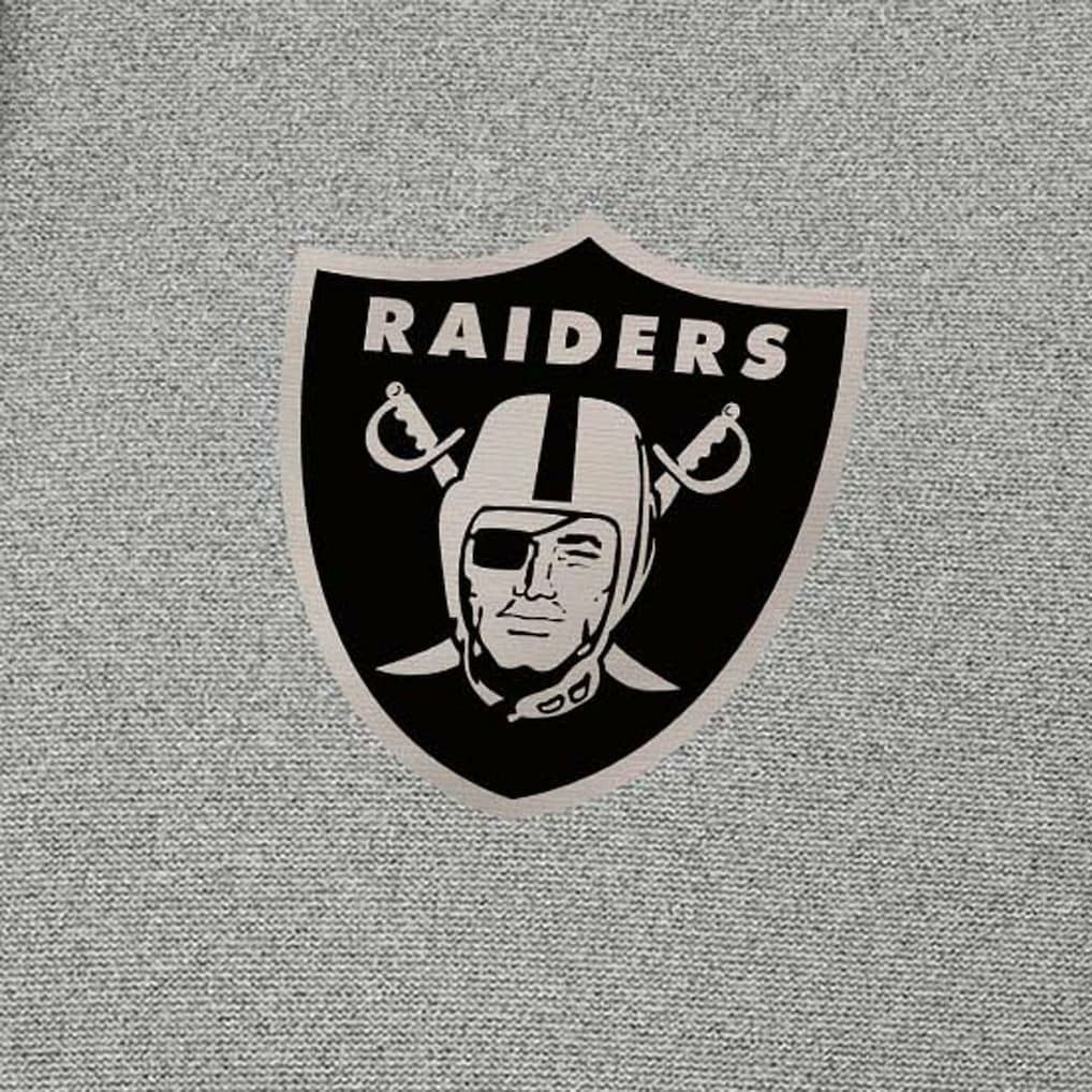 NFL Las Vegas Raiders Antigua Effortless Full-Zip Hoodie Jacket