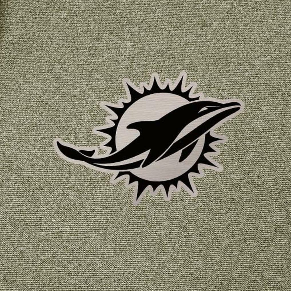 NFL Miami Dolphins Antigua Effortless Full-Zip Hoodie Jacket