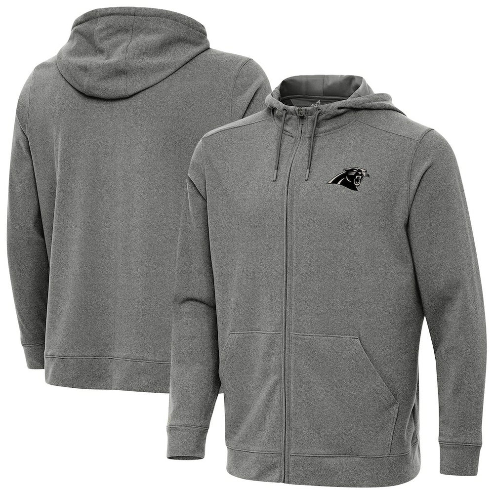 NFL Carolina Panthers Antigua Effortless Full-Zip Hoodie Jacket