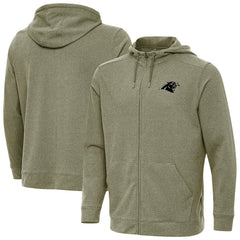 NFL Carolina Panthers Antigua Effortless Full-Zip Hoodie Jacket