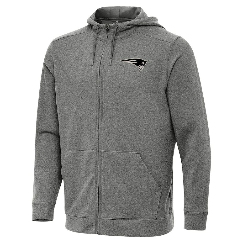 NFL New England Patriots Antigua Effortless Full-Zip Hoodie Jacket