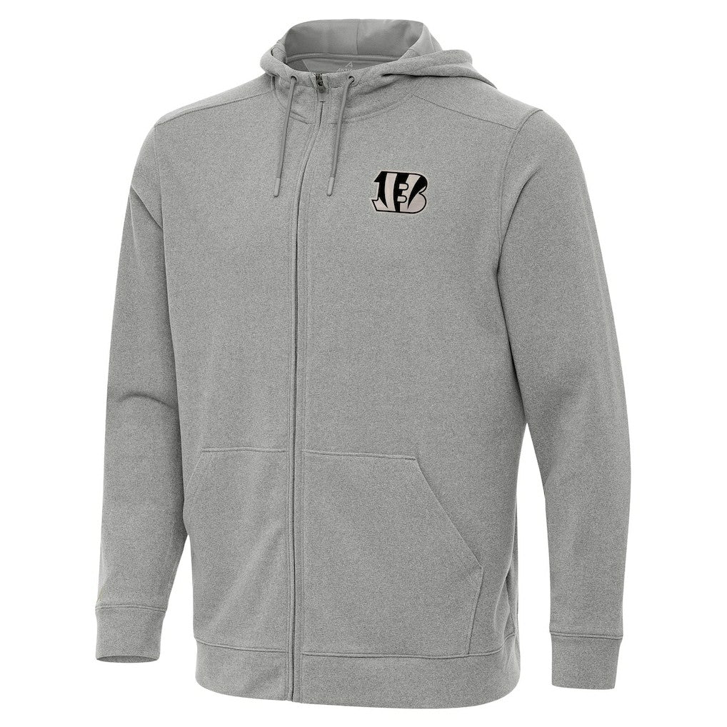 NFL Cincinnati Bengals Antigua Effortless Full-Zip Hoodie Jacket