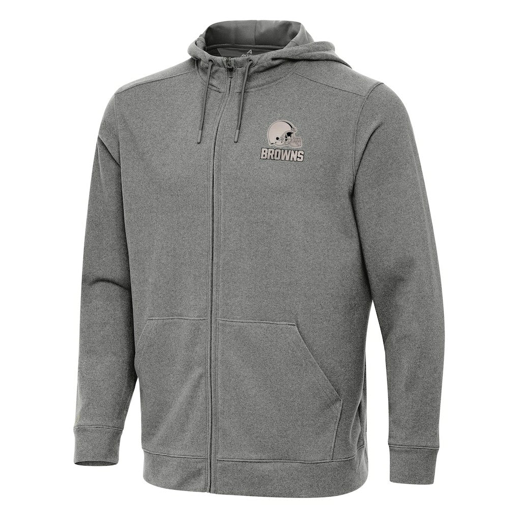 NFL Cleveland Browns Antigua Effortless Full-Zip Hoodie Jacket
