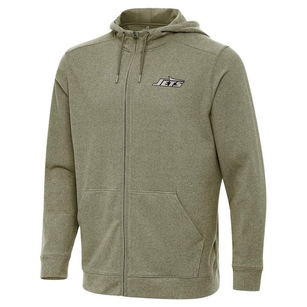 NFL New York Jets Antigua Effortless Full-Zip Hoodie Jacket