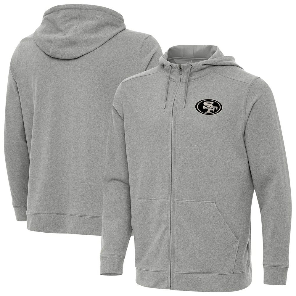 NFL San Francisco 49ers Antigua Effortless Full-Zip Hoodie Jacket