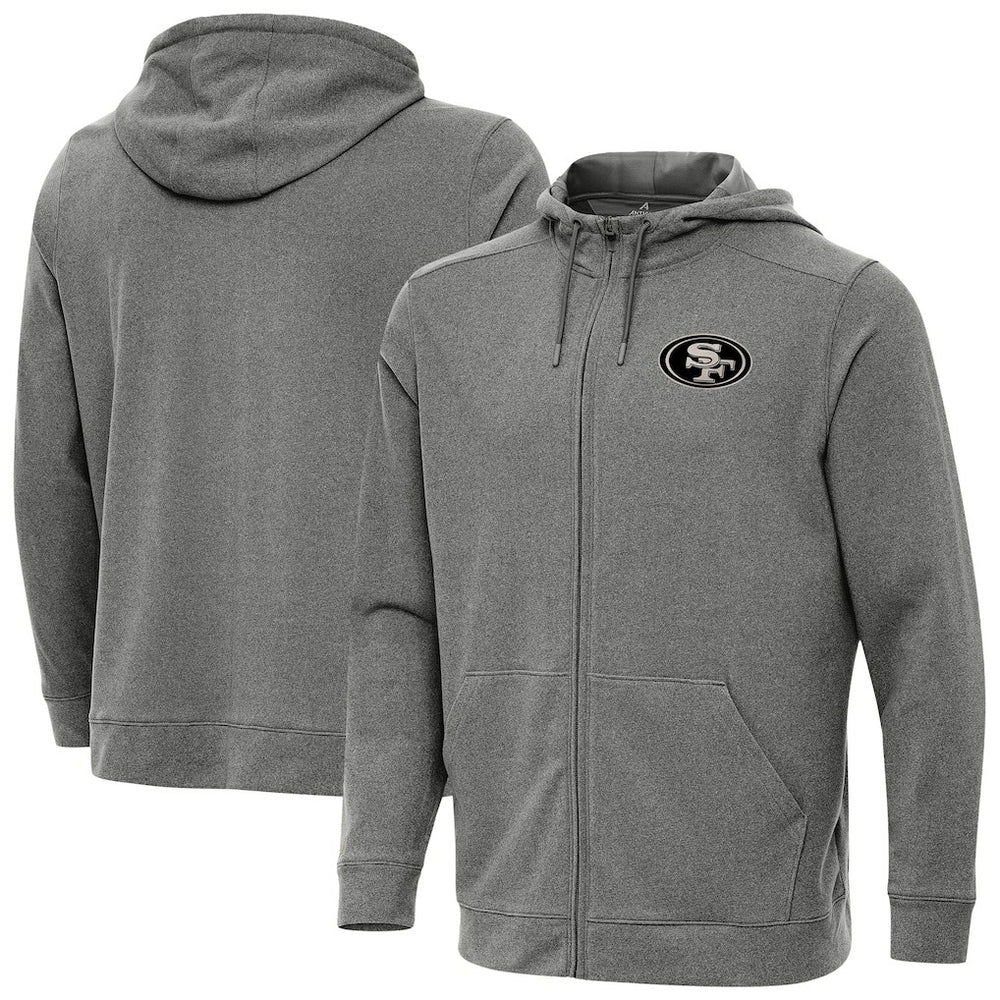 NFL San Francisco 49ers Antigua Effortless Full-Zip Hoodie Jacket
