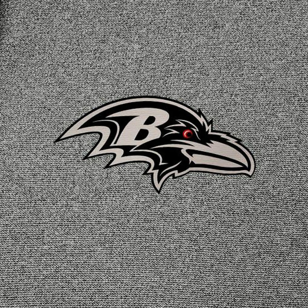 NFL Baltimore Ravens Antigua Effortless Full-Zip Hoodie Jacket