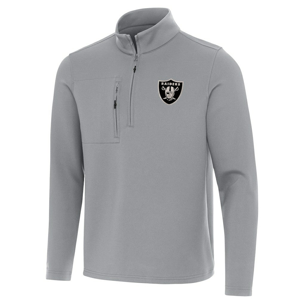 NFL Las Vegas Raiders Antigua Insider Quarter-Zip Jacket