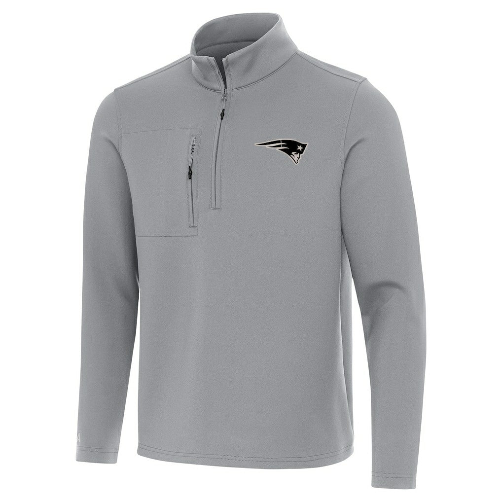 NFL New England Patriots Antigua Insider Quarter-Zip Jacket