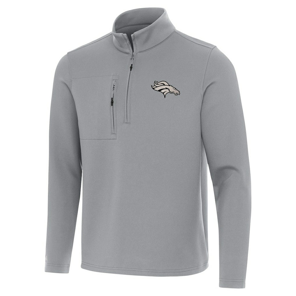 NFL Denver Broncos Antigua Insider Quarter-Zip Jacket