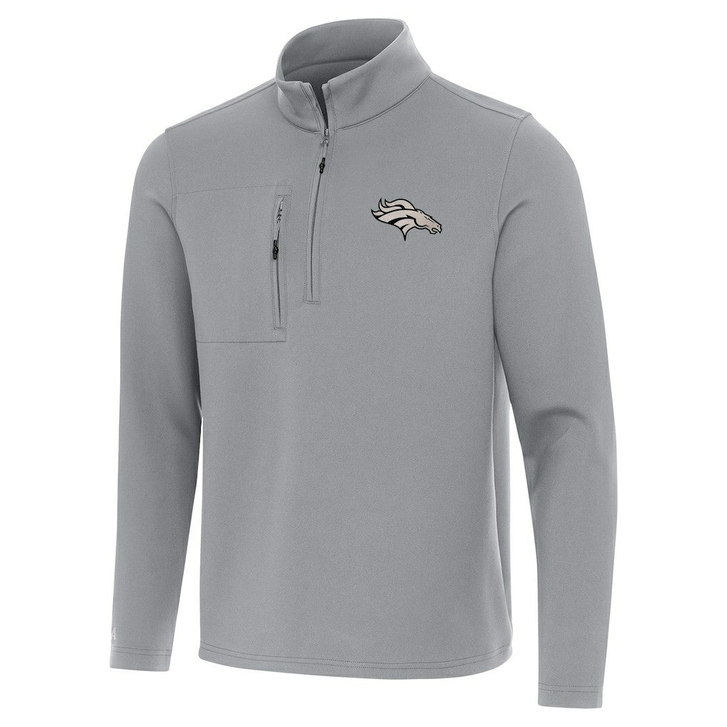 NFL Denver Broncos Antigua Insider Quarter-Zip Jacket