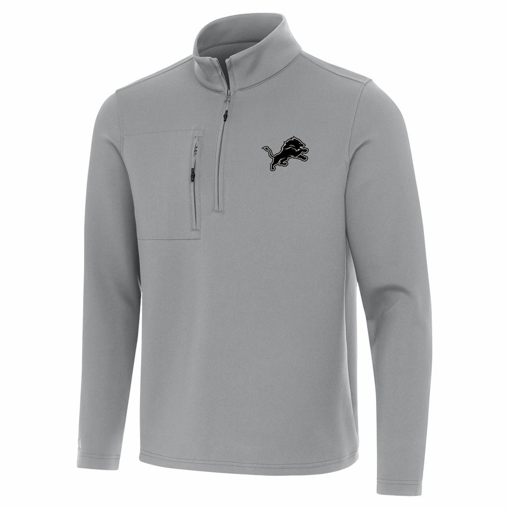 NFL Detroit Lions Antigua Insider Quarter-Zip Jacket