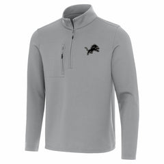 NFL Detroit Lions Antigua Insider Quarter-Zip Jacket