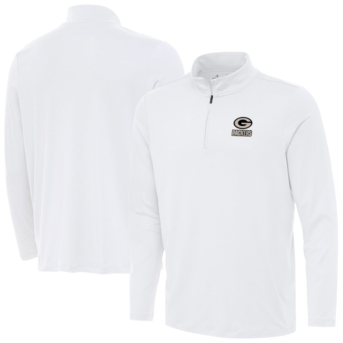 NFL Green Bay Packers Antigua Reprocess Quarter-Zip Top