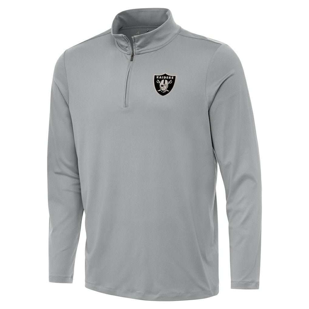 NFL Las Vegas Raiders Antigua Reprocess Quarter-Zip Top