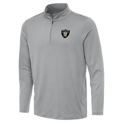 NFL Las Vegas Raiders Antigua Reprocess Quarter-Zip Top