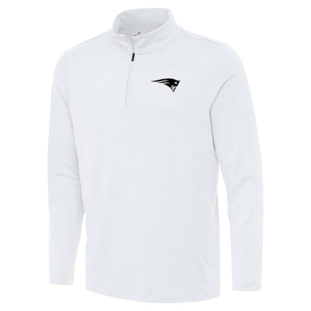 NFL New England Patriots Antigua Reprocess Quarter-Zip Top