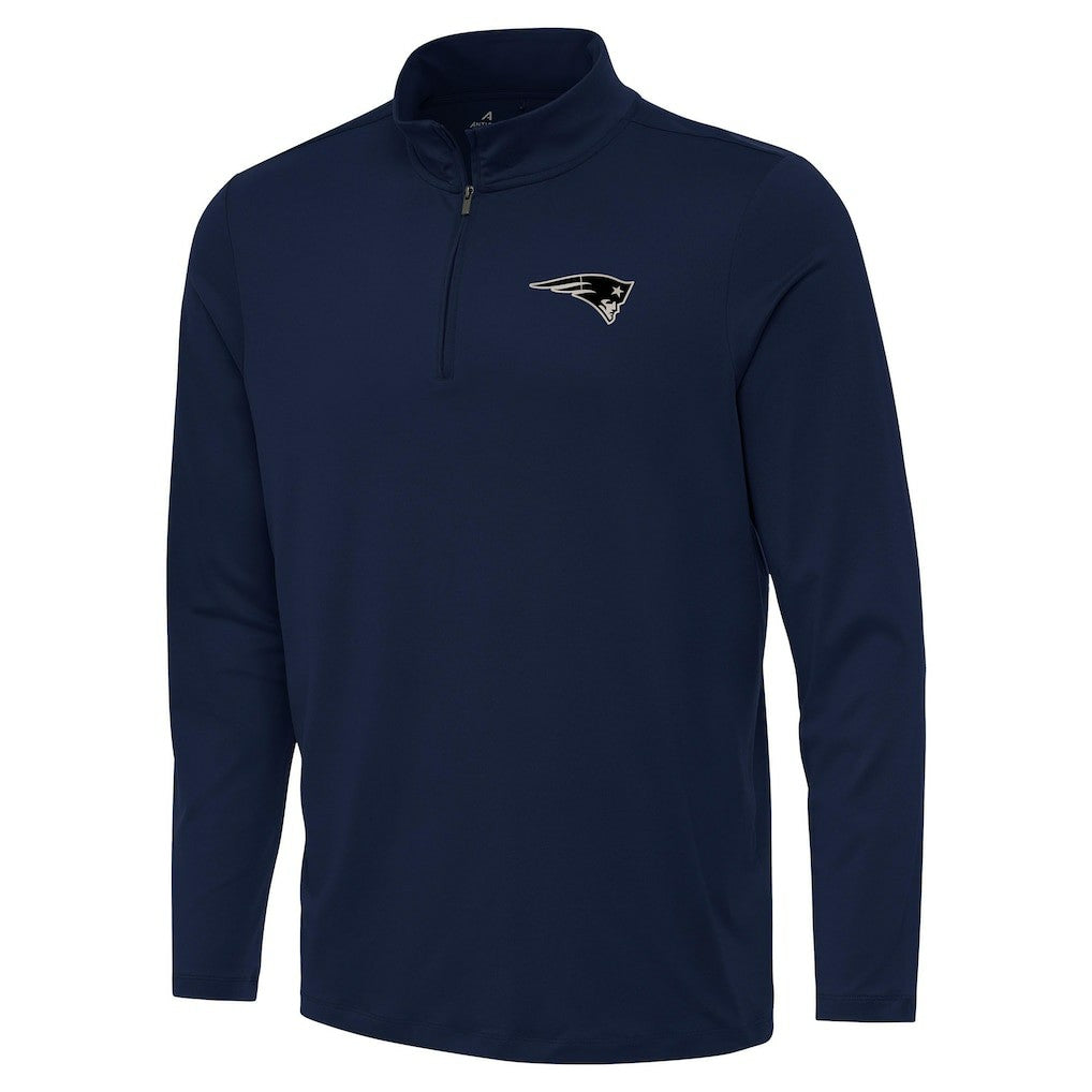 NFL New England Patriots Antigua Reprocess Quarter-Zip Top
