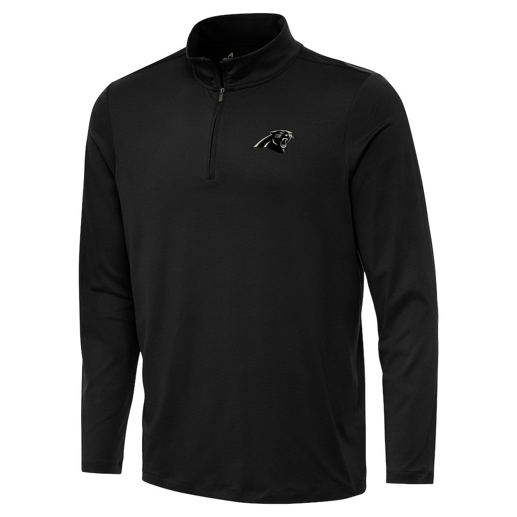 NFL Carolina Panthers Antigua Reprocess Quarter-Zip Top