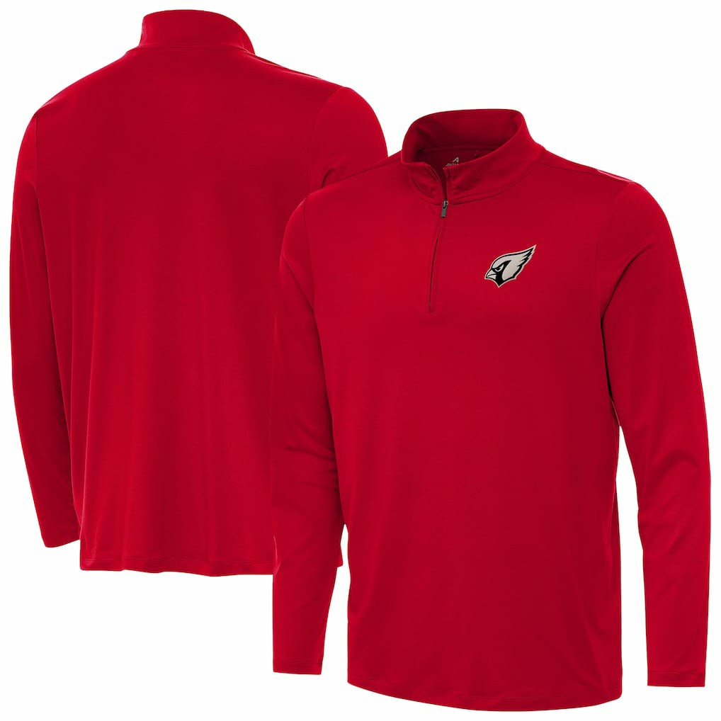 NFL Arizona Cardinals Antigua Reprocess Quarter-Zip Top