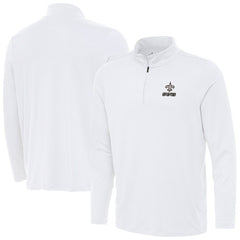NFL New Orleans Saints Antigua Reprocess Quarter-Zip Top
