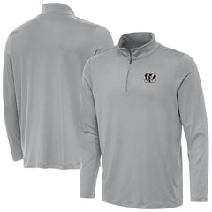 NFL Cincinnati Bengals Antigua Reprocess Quarter-Zip Top