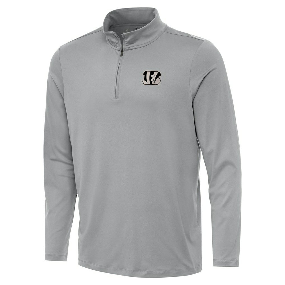 NFL Cincinnati Bengals Antigua Reprocess Quarter-Zip Top