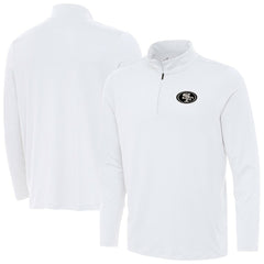 NFL San Francisco 49ers Antigua Reprocess Quarter-Zip Top