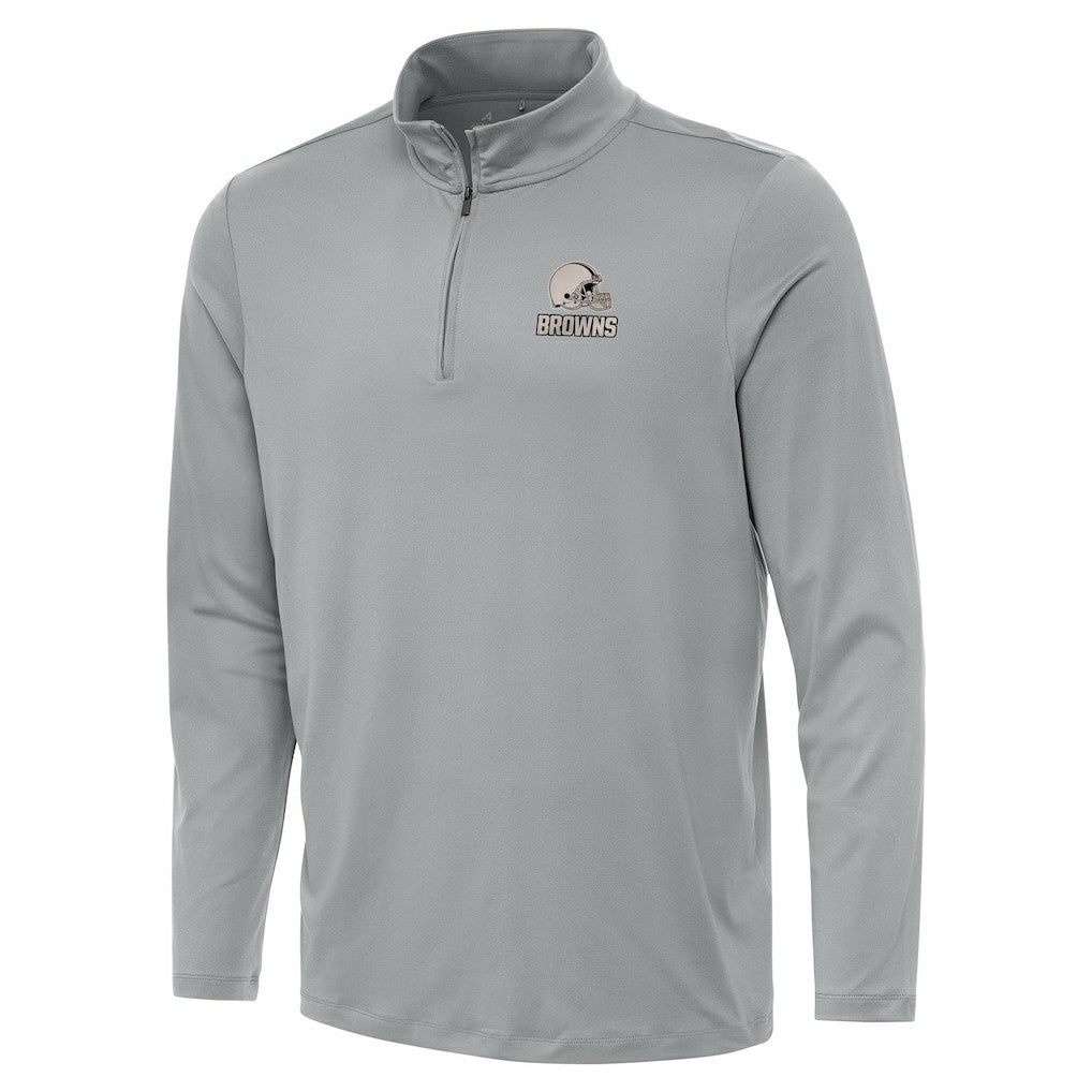 NFL Cleveland Browns Antigua Reprocess Quarter-Zip Top