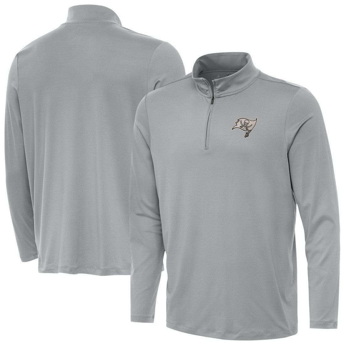 NFL Tampa Bay Buccaneers Antigua Reprocess Quarter-Zip Top