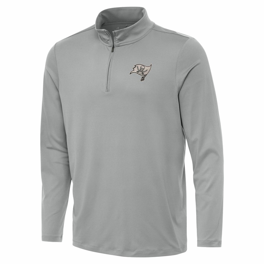 NFL Tampa Bay Buccaneers Antigua Reprocess Quarter-Zip Top