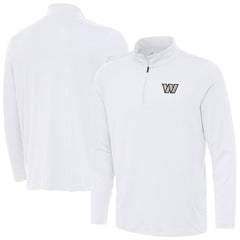 NFL Washington Commanders Antigua Reprocess Quarter-Zip Top