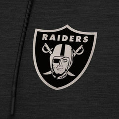 NFL Las Vegas Raiders Antigua Spikes Raglan Quarter-Zip Hoodie