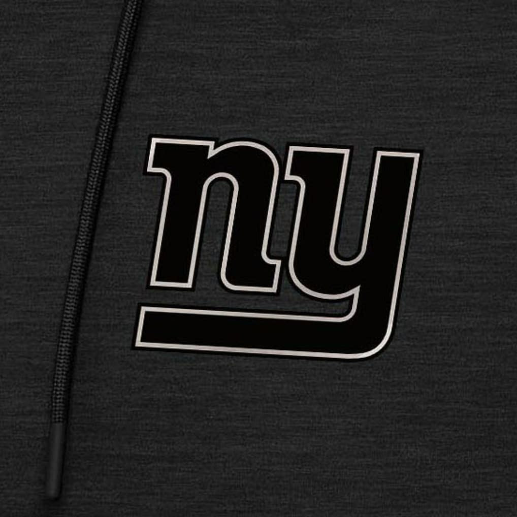 NFL New York Giants Antigua Spikes Raglan Quarter-Zip Hoodie