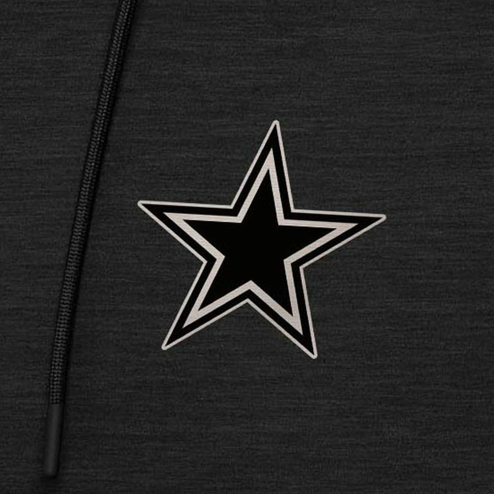 NFL Dallas Cowboys Antigua Spikes Raglan Quarter-Zip Hoodie