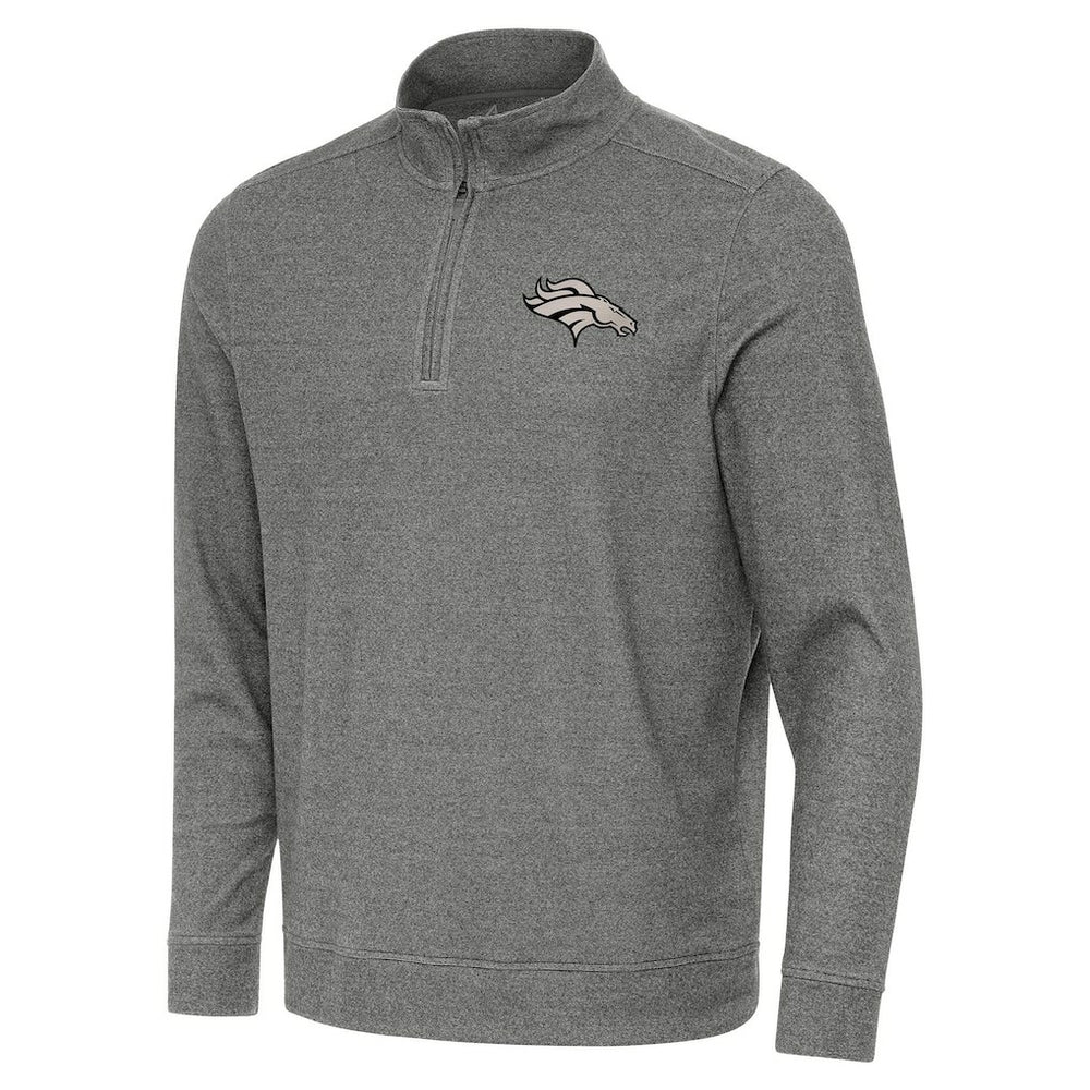 NFL Denver Broncos Antigua Subtle Quarter-Zip Top